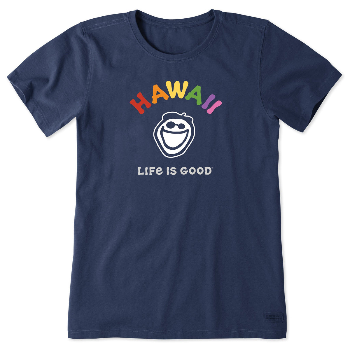 Women's Jake Hawaii Short Sleeve Crusher Tee