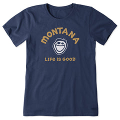 Women's Jake Montana Short Sleeve Crusher Tee