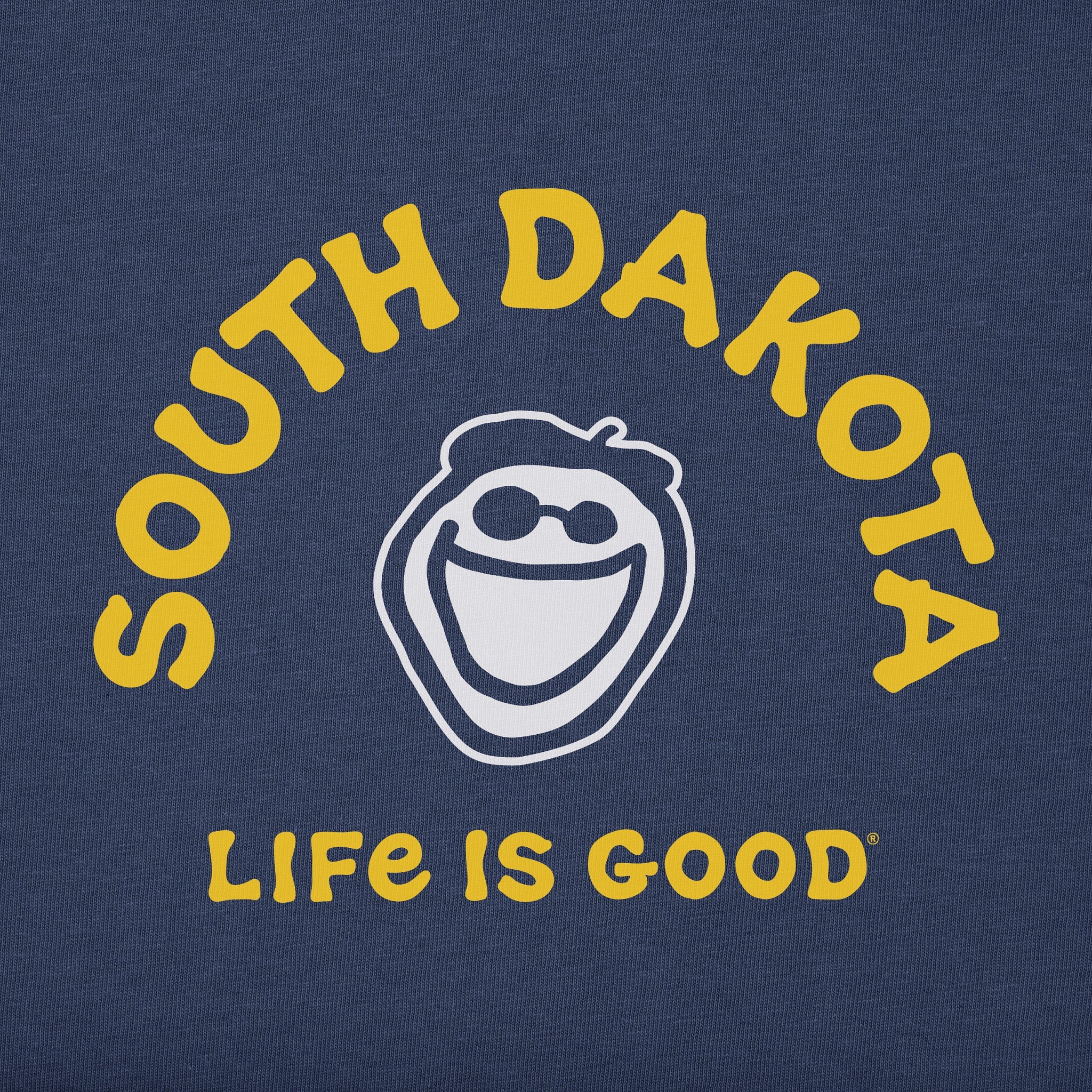 Women's Jake South Dakota Short Sleeve Crusher Tee