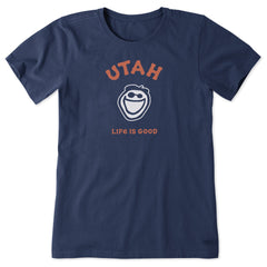 Women's Jake Utah Short Sleeve Crusher Tee