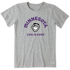 Women's Jake Minnesota Short Sleeve Crusher Tee