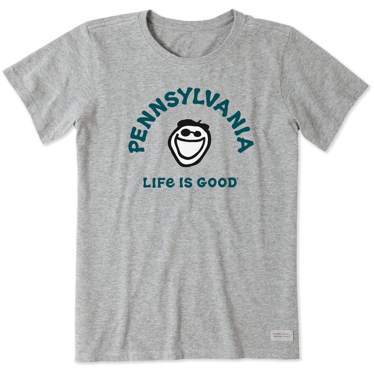 Women's Jake Pennsylvania Short Sleeve Crusher Tee