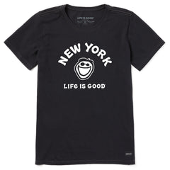 Women's Jake New York Short Sleeve Crusher Tee