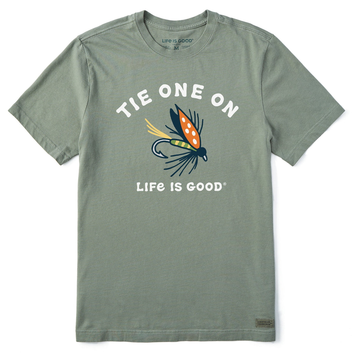 Men's Tie One On Short Sleeve Crusher Tee
