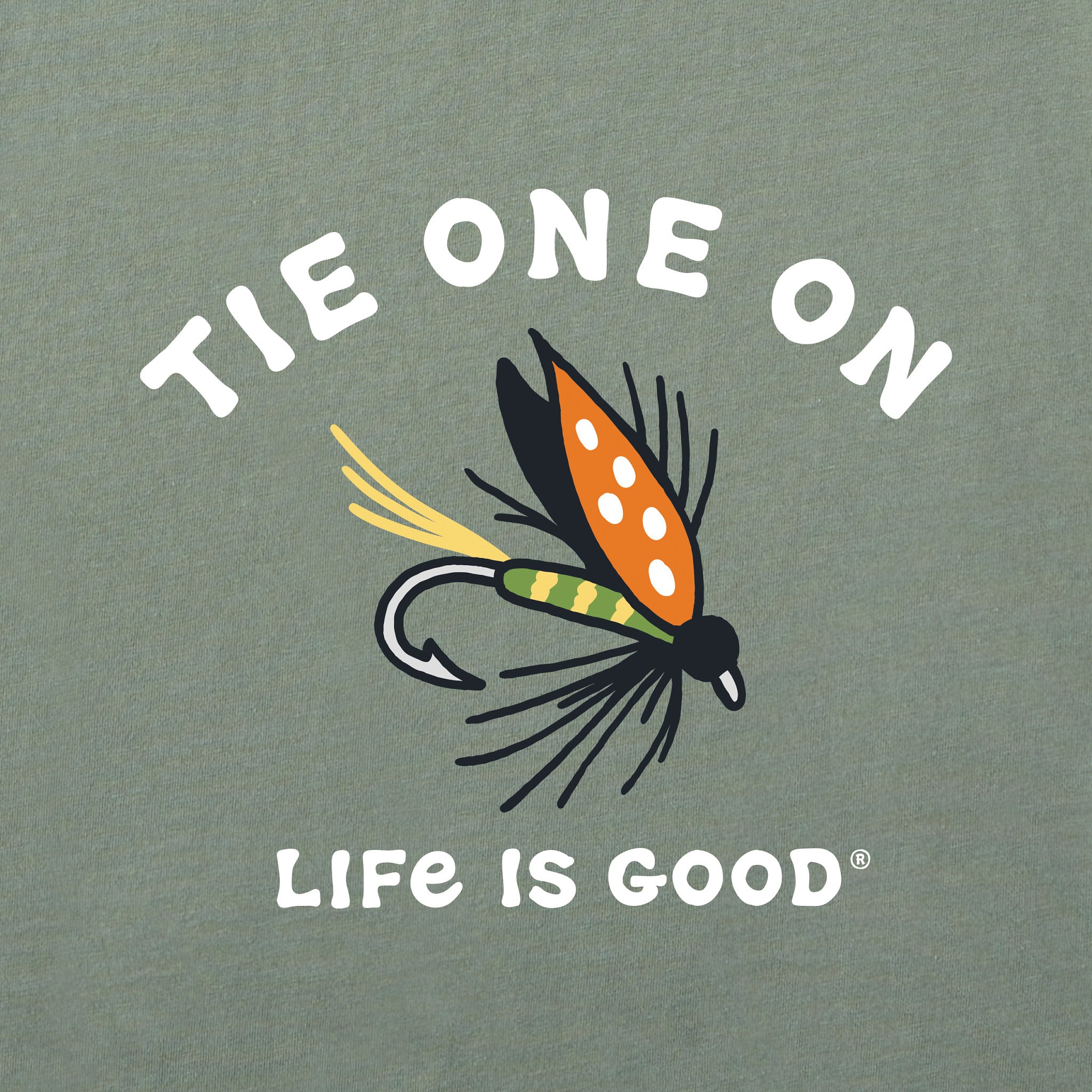 Men's Tie One On Short Sleeve Crusher Tee