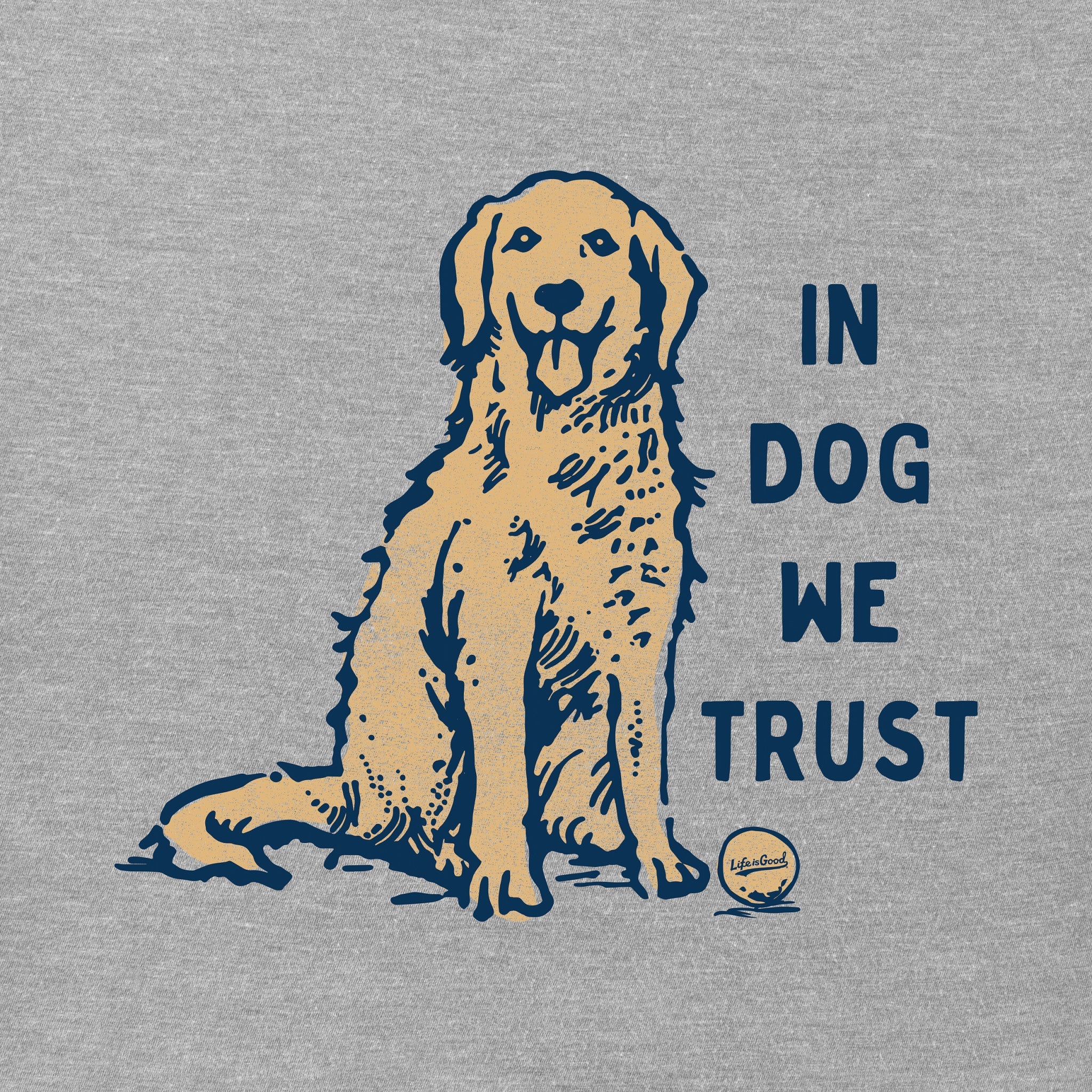 Men's In Dog We Trust Short Sleeve Tee