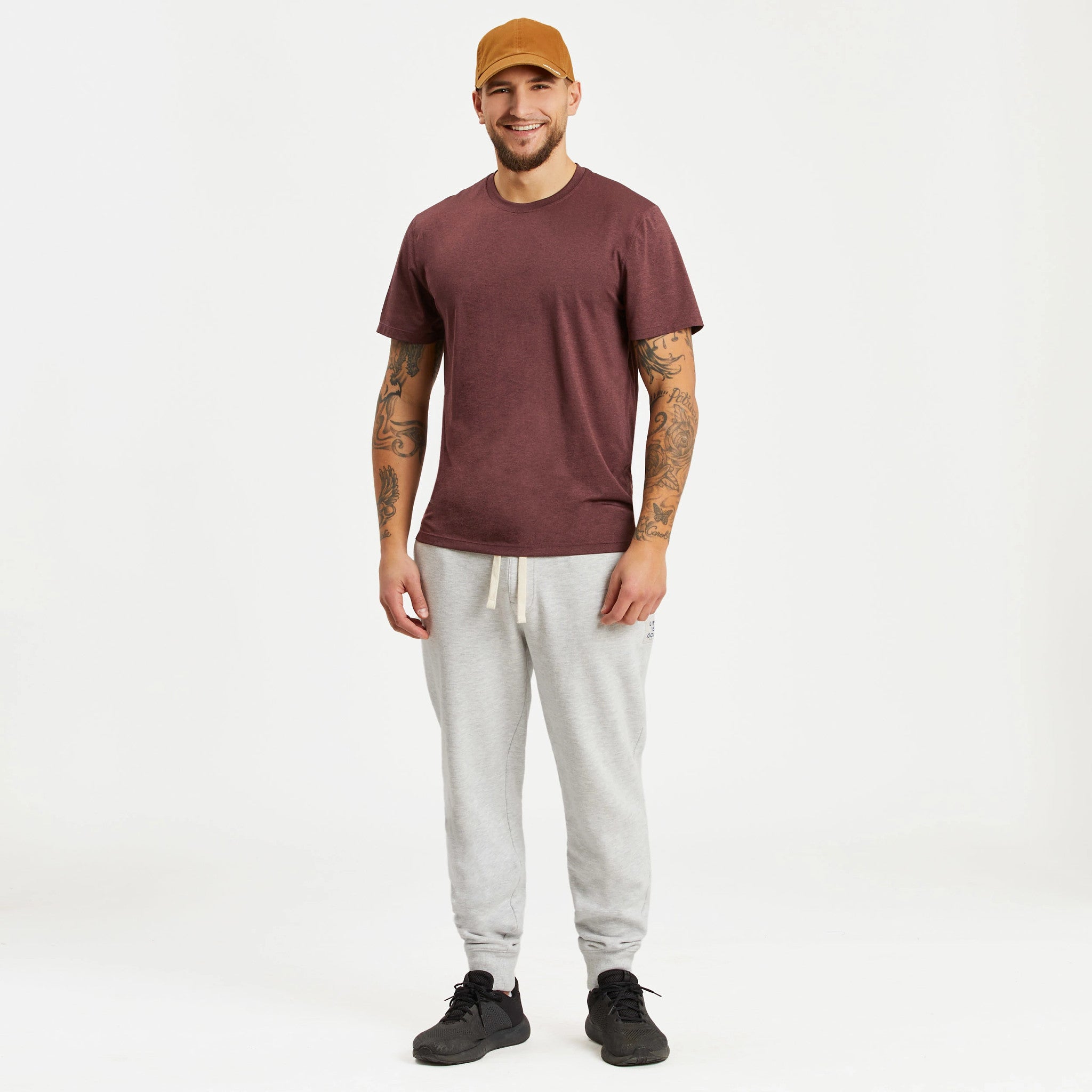 Men's Solid Active Tee