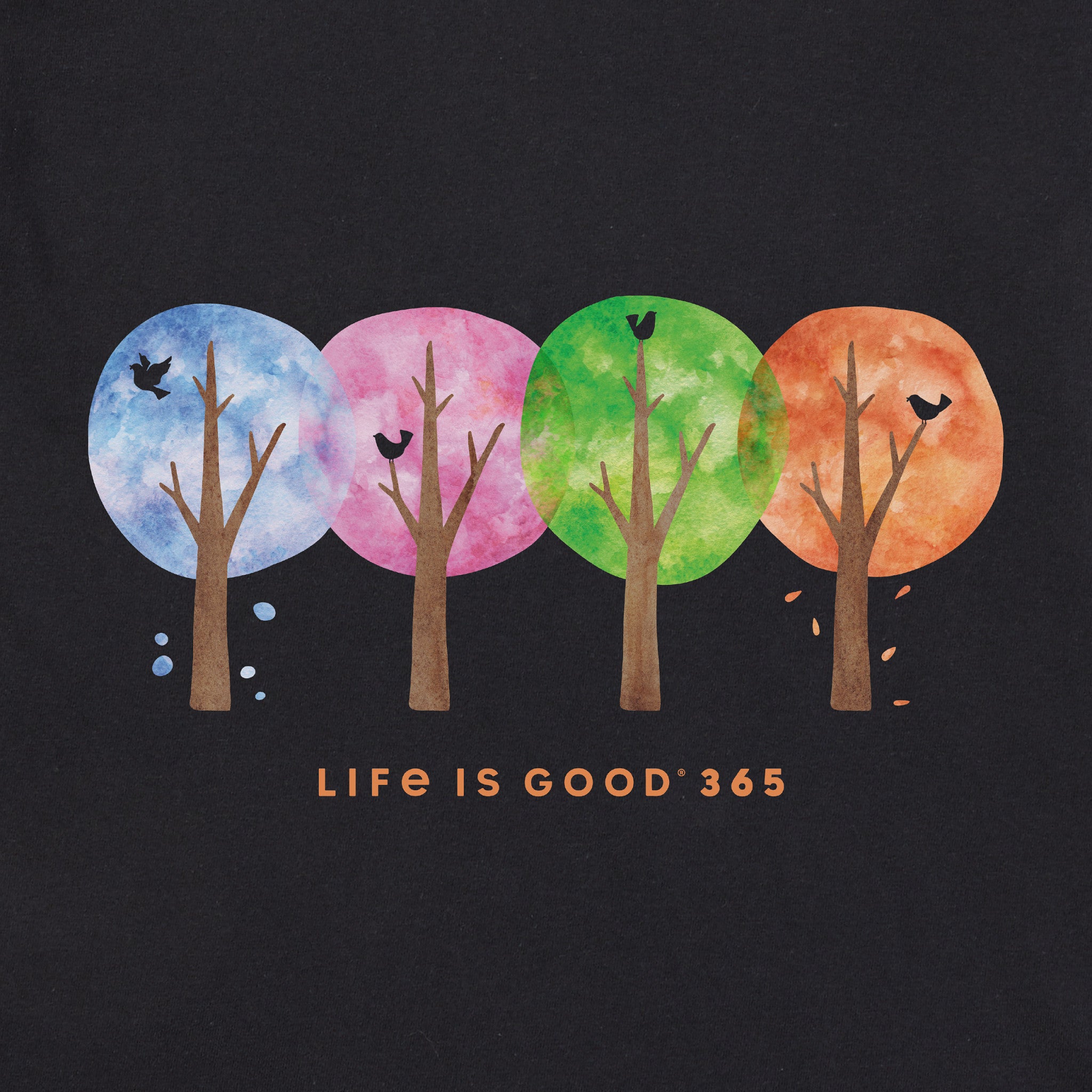 Men's 4 Season Trees Short Sleeve Crusher Tee