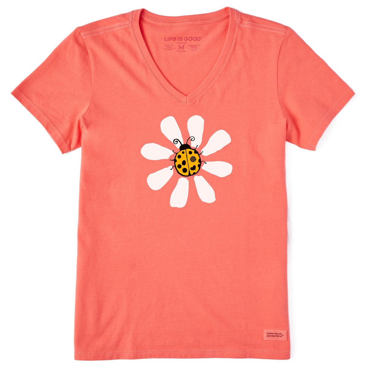 Women's Daisybug Short Sleeve Crusher Vee