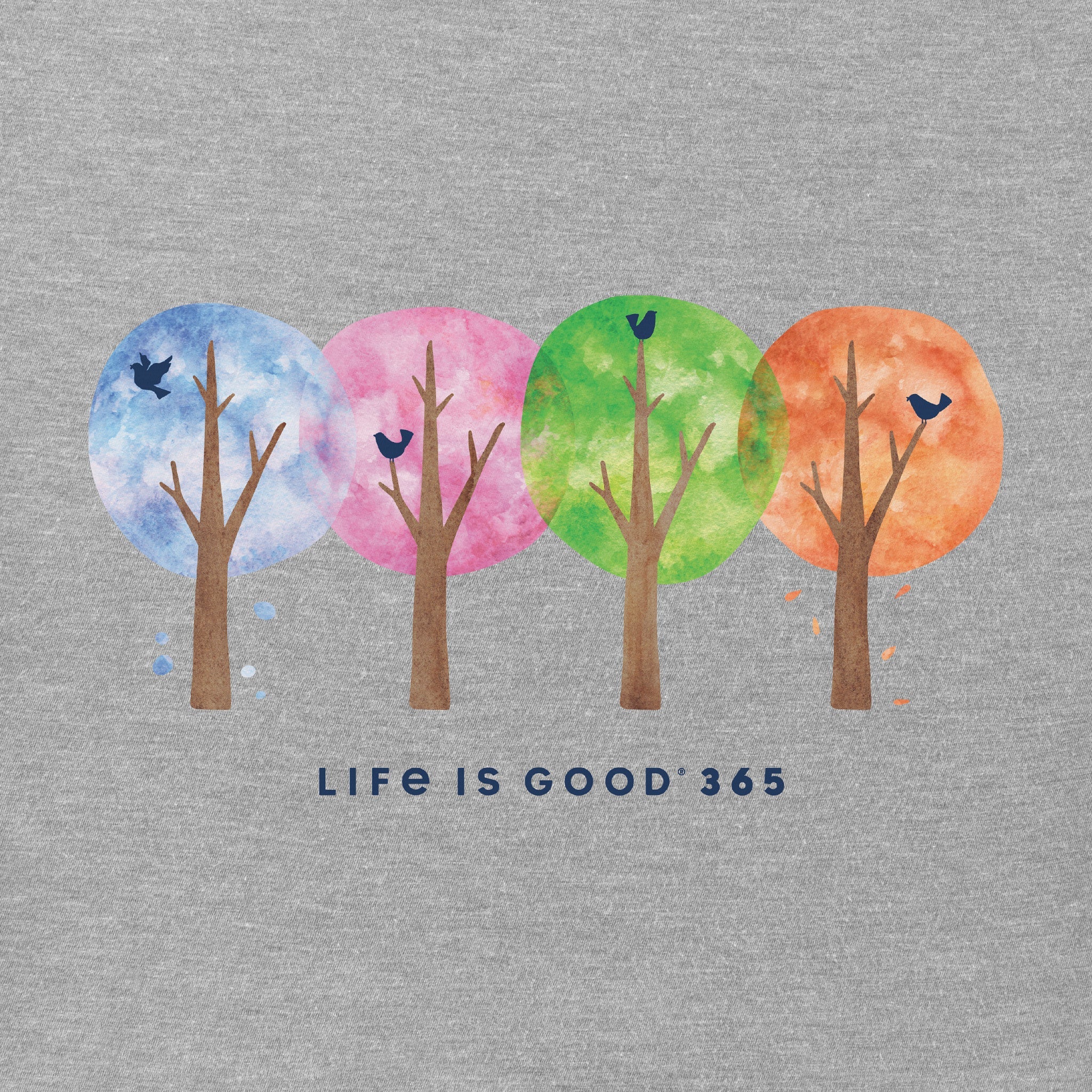 Women's 4 Season Trees Short Sleeve Crusher Tee