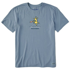 Men's Rocket Good Catch Short Sleeve Crusher-LITE Tee