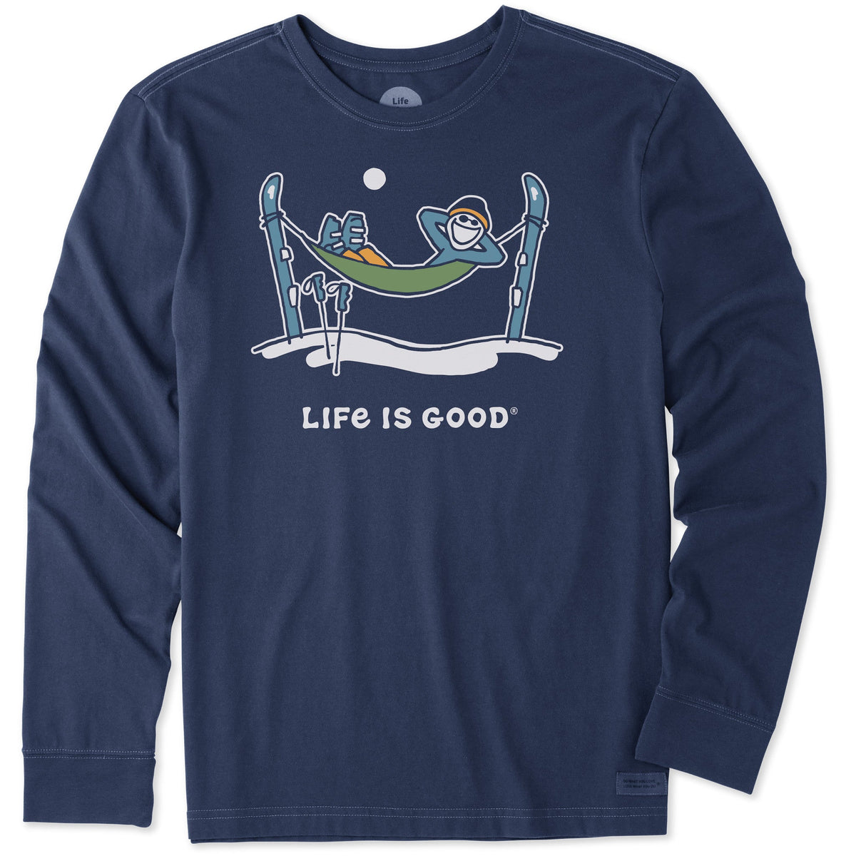 Men's Jake Ski Hammock Long Sleeve Crusher Tee