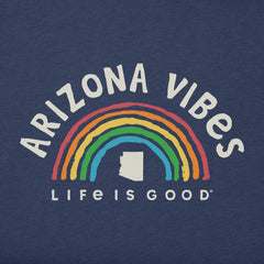 Women's Arizona Rainbow Vibes Short Sleeve Crusher Tee
