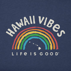 Women's Hawaii Rainbow Vibes Short Sleeve Crusher Tee