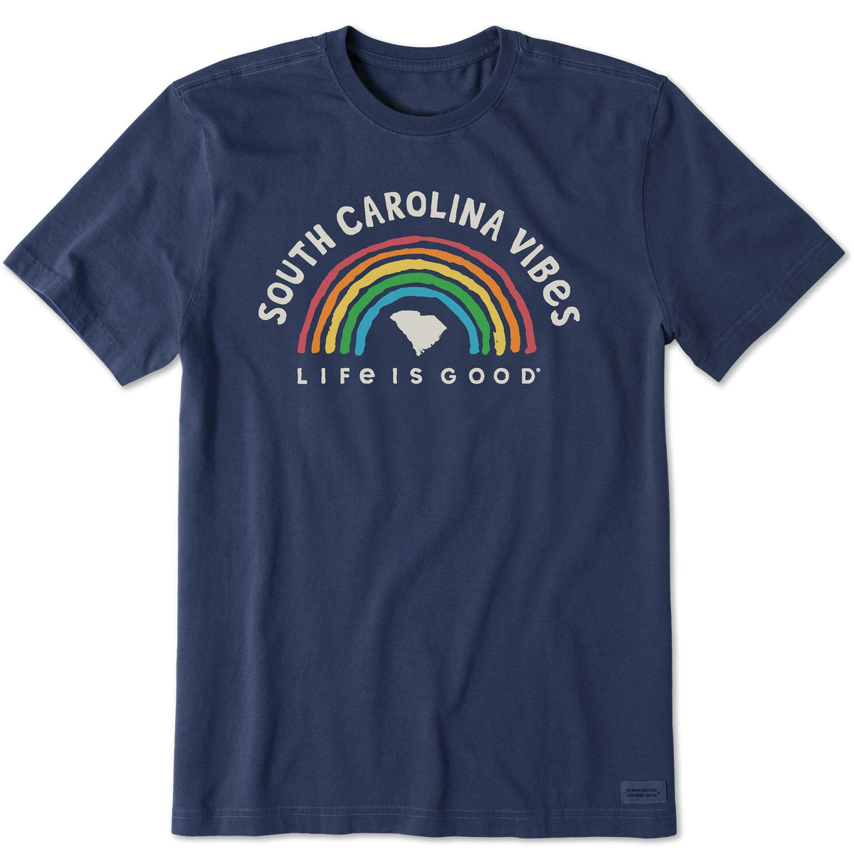 Men's South Carolina Rainbow Vibes Short Sleeve Crusher Tee