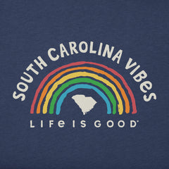 Men's South Carolina Rainbow Vibes Short Sleeve Crusher Tee
