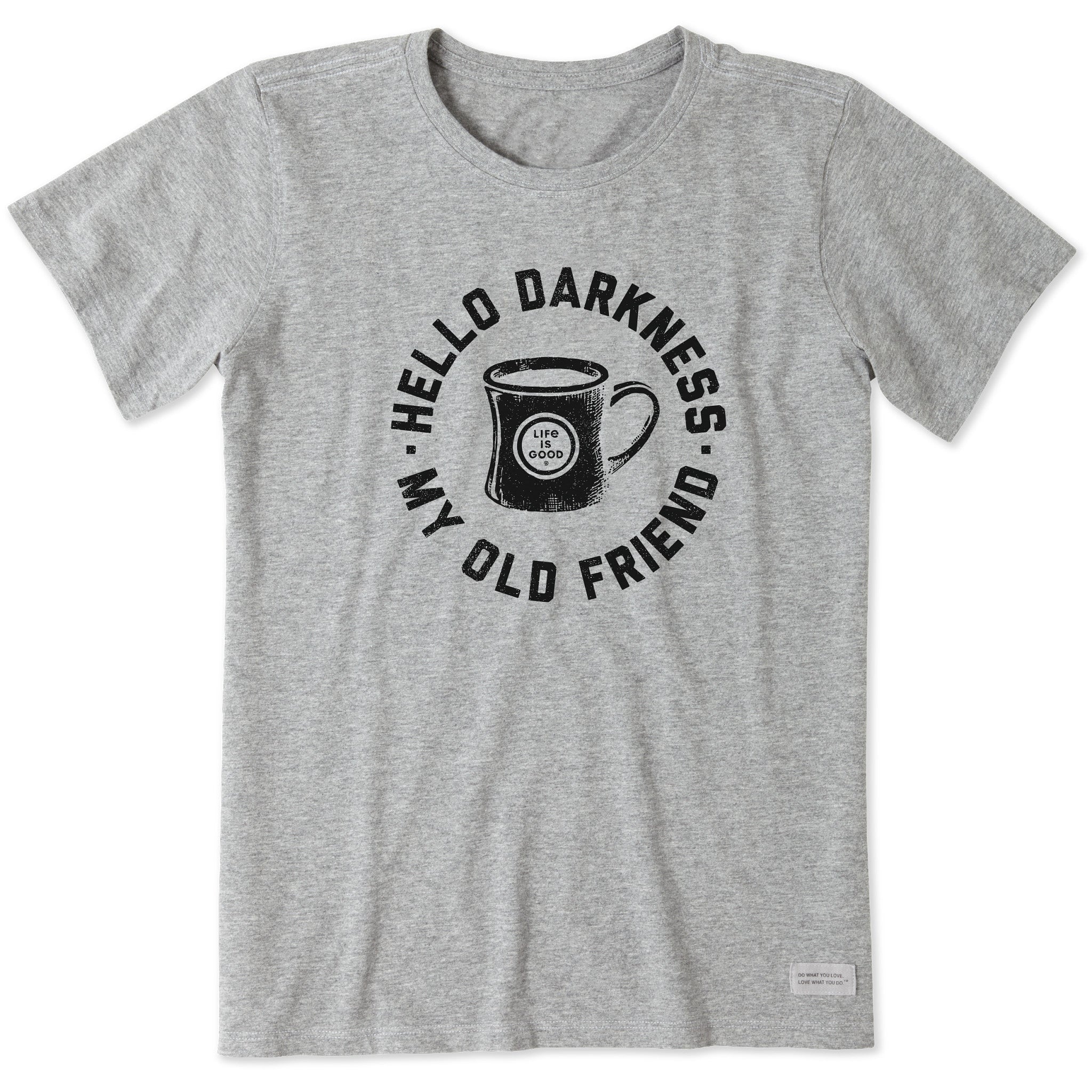 Women's Hello Darkness My Old Friend Short Sleeve Tee