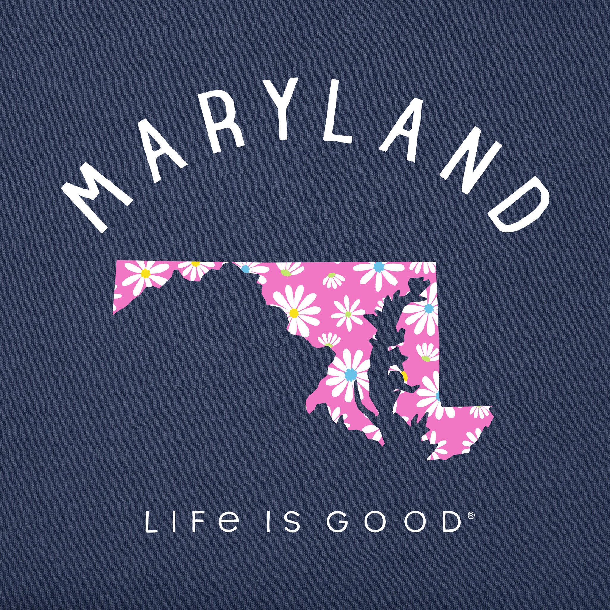 Women's Daisies Maryland Short Sleeve Crusher Tee
