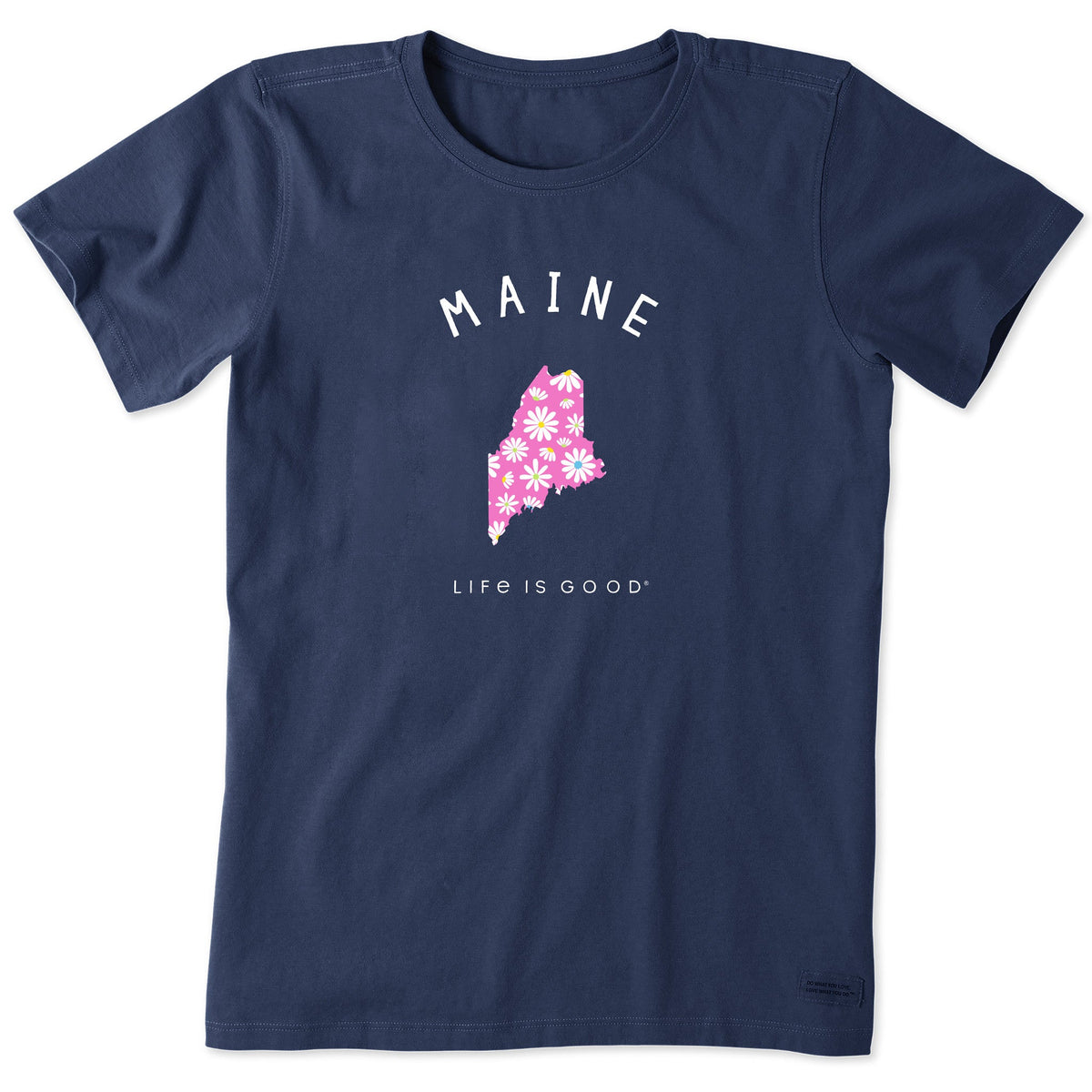 Women's Daisies Maine Short Sleeve Crusher Tee