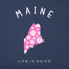 Women's Daisies Maine Short Sleeve Crusher Tee