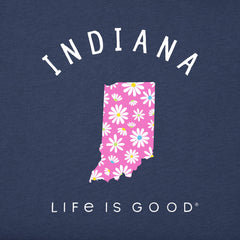 Women's Indiana Daisies Short Sleeve Crusher Tee