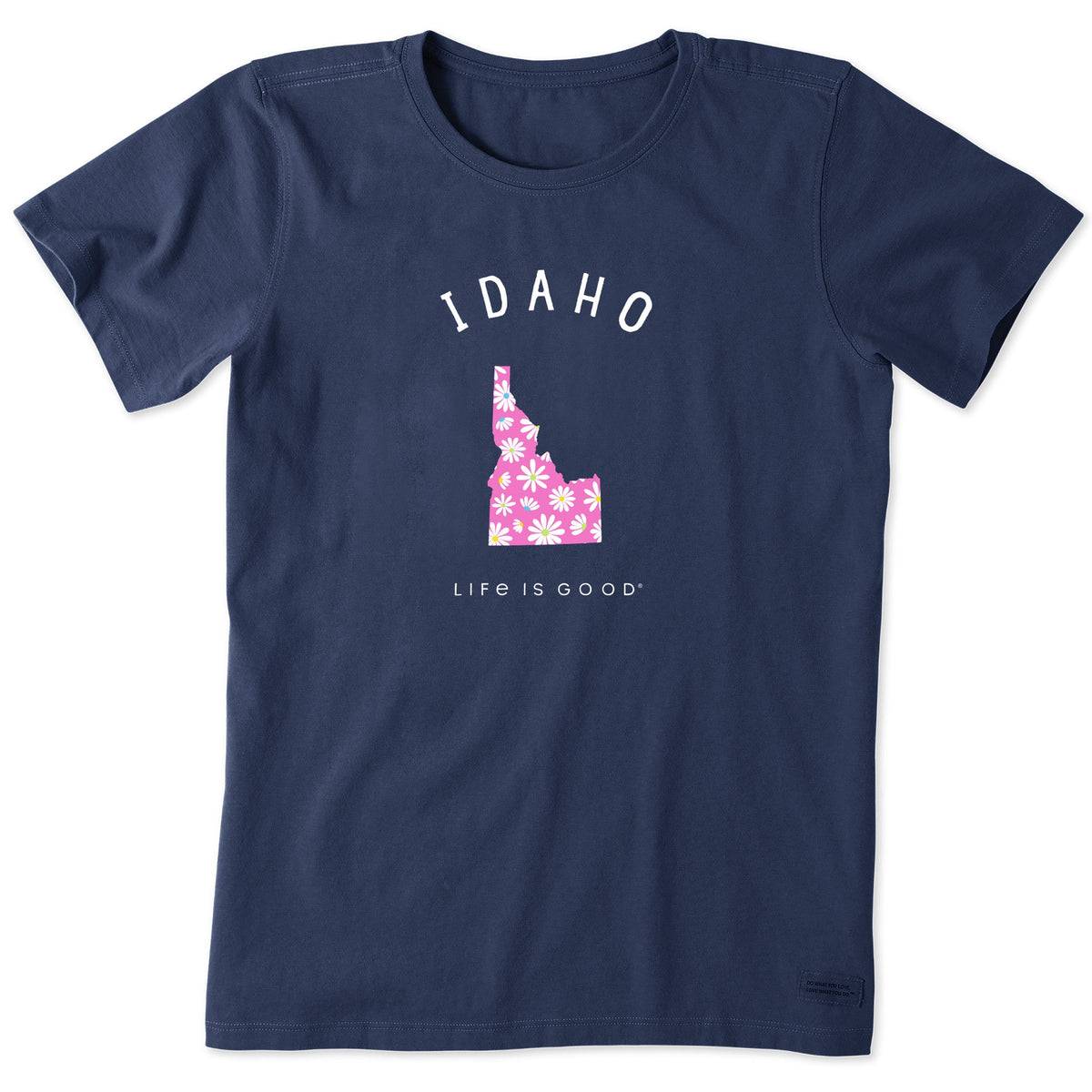 Women's Idaho Daisies Short Sleeve Crusher Tee