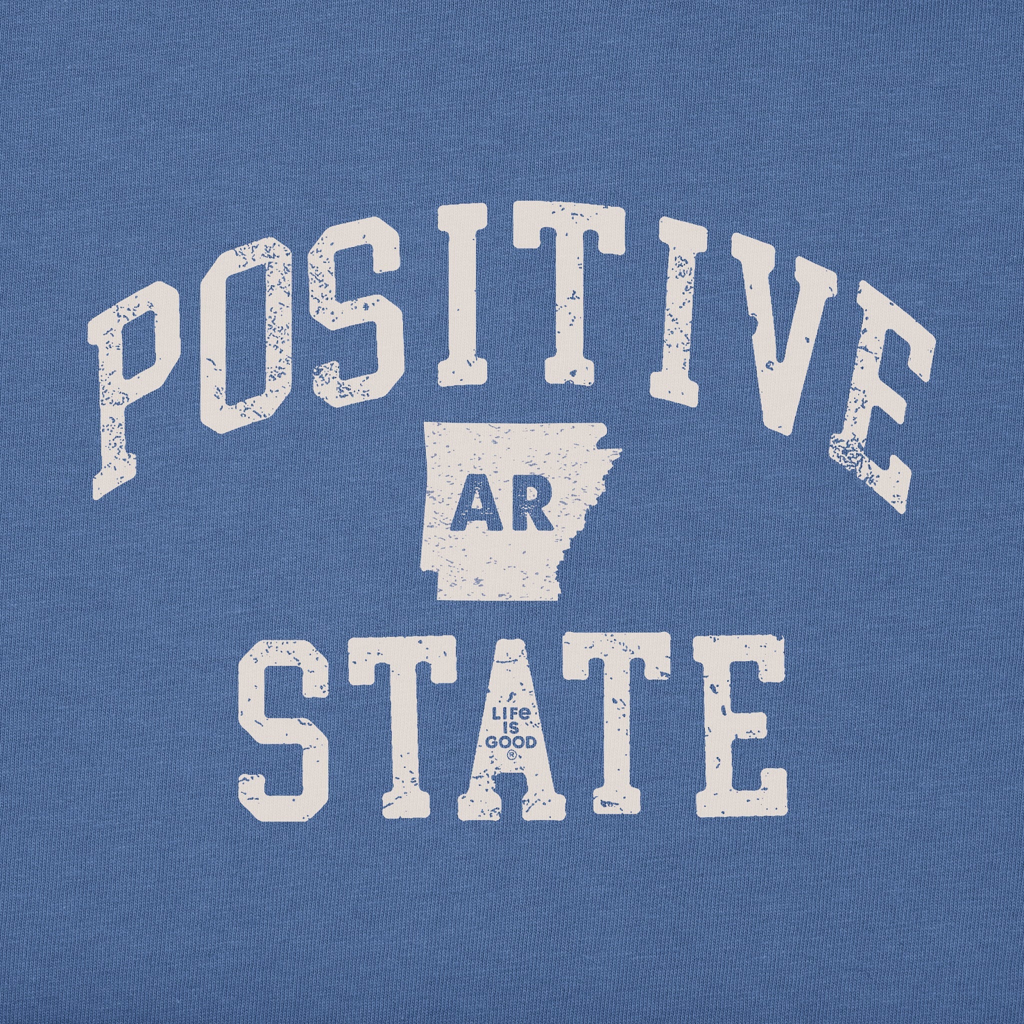 Men's Positive State Arkansas Short Sleeve Crusher Tee
