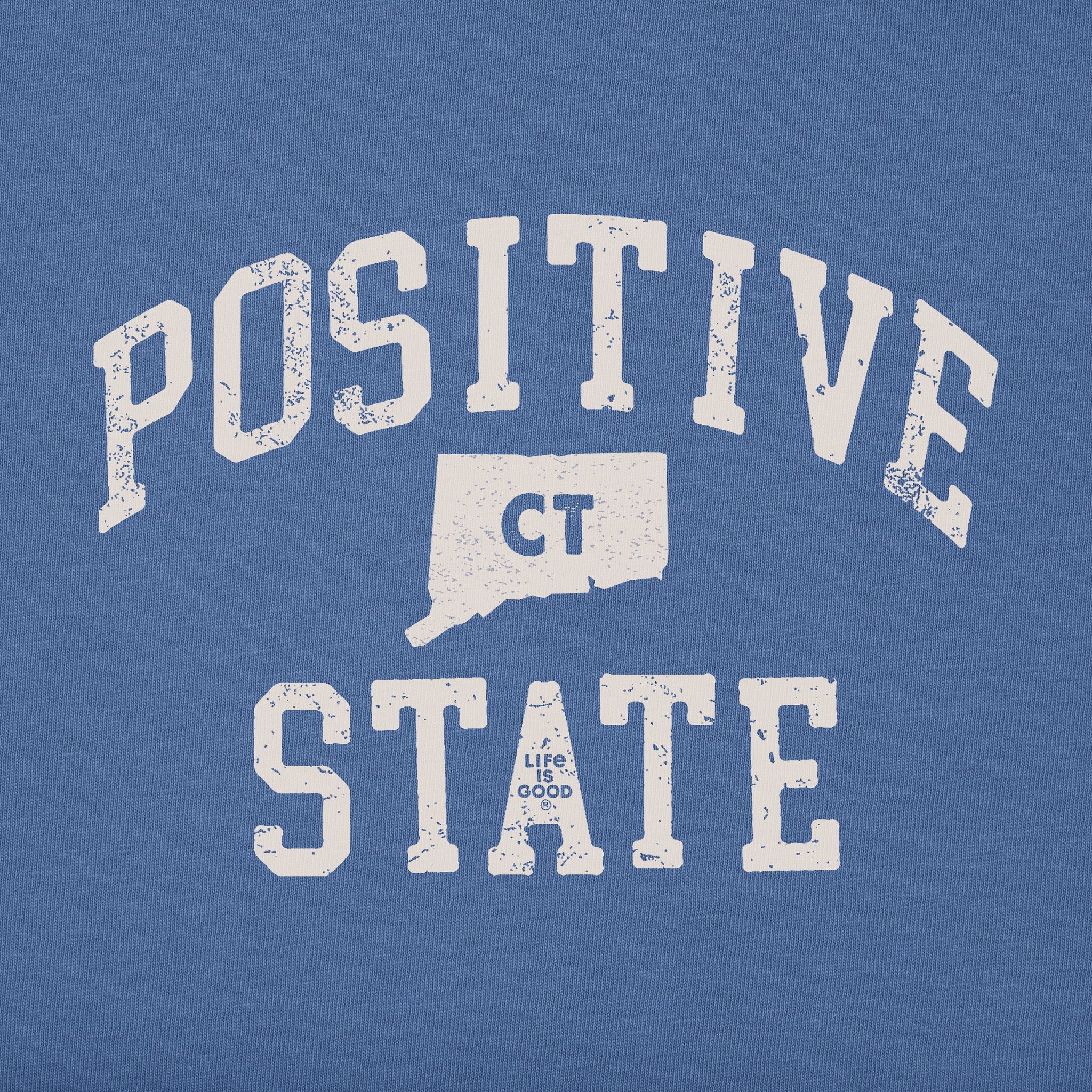Men's Positive State Connecticut Short Sleeve Crusher Tee