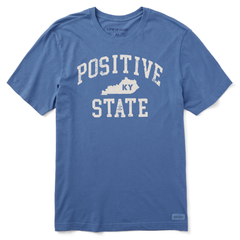Men's Positive State Kentucky Short Sleeve Crusher Tee