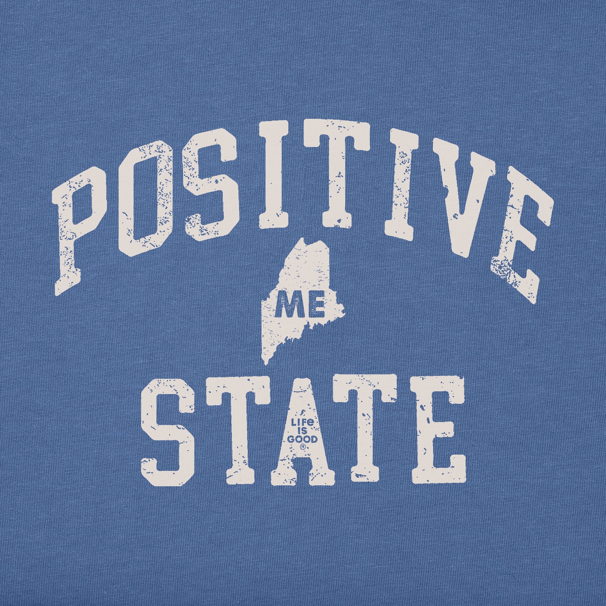 Men's Positive State Maine Short Sleeve Crusher Tee