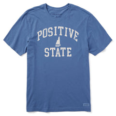 Men's Positive State New Hampshire Short Sleeve Crusher Tee