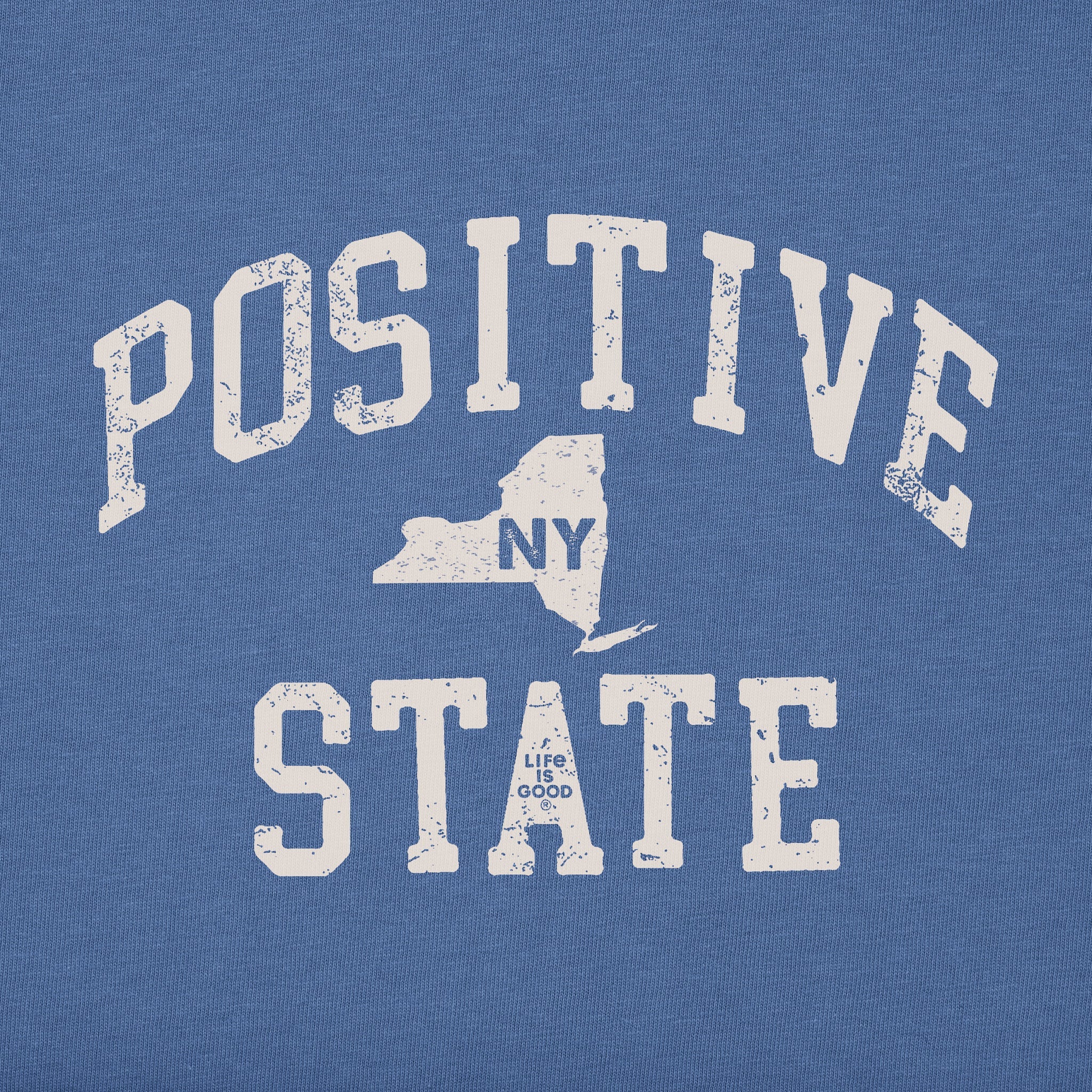 Men's Positive State New York Short Sleeve Crusher Tee