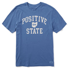 Men's Positive State Ohio Short Sleeve Crusher Tee