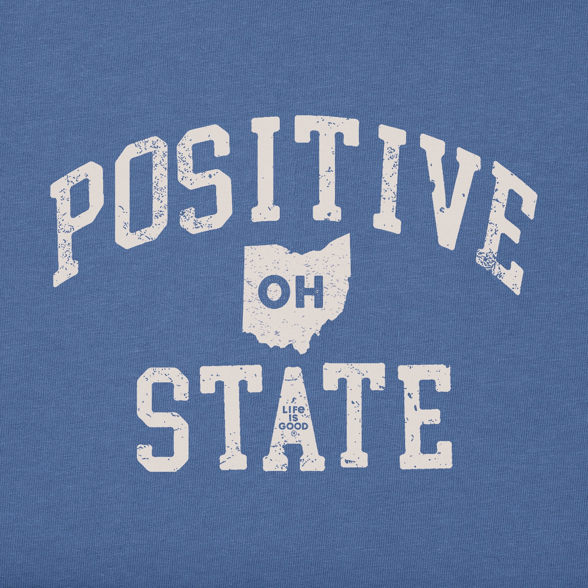 Men's Positive State Ohio Short Sleeve Crusher Tee