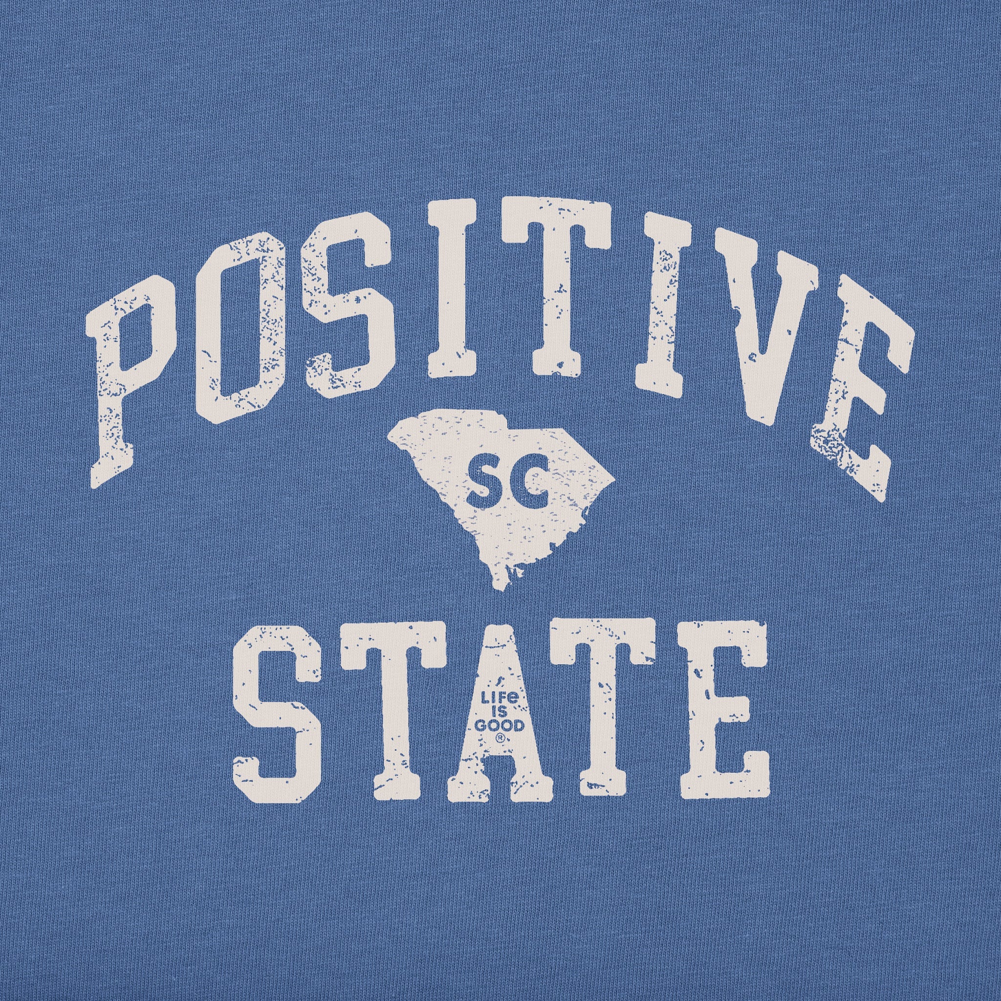 Men's Positive State South Carolina Short Sleeve Crusher Tee
