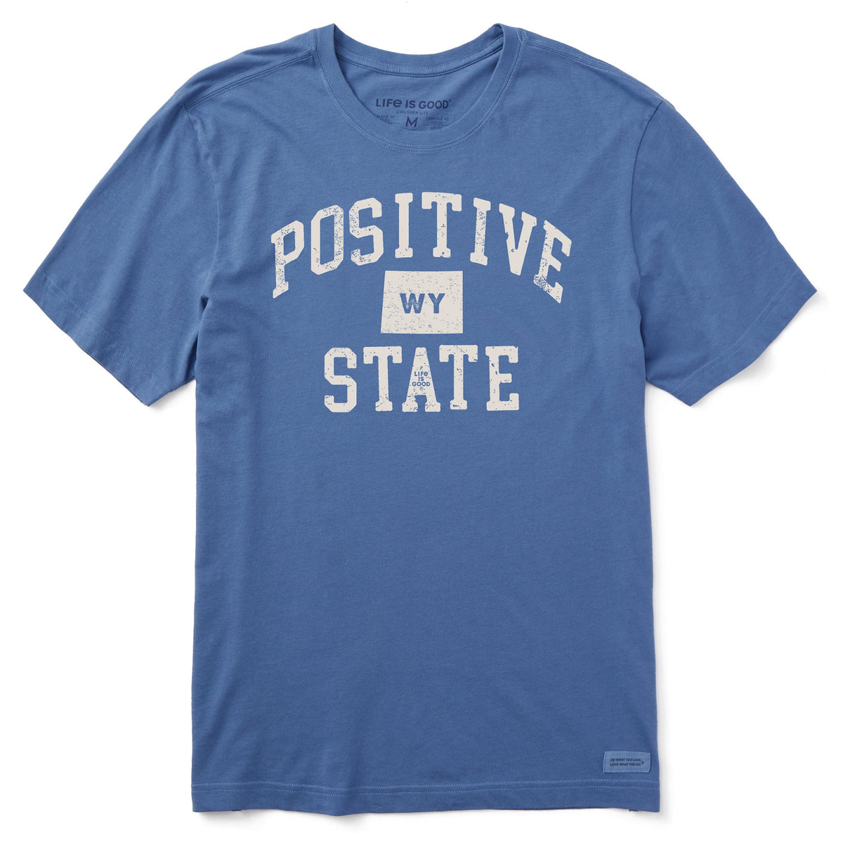 Men's Positive State Wyoming Short Sleeve Crusher Tee