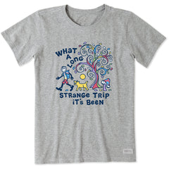 Women's Jake and Rocket Strange Trip Hike Short Sleeve Crusher Tee
