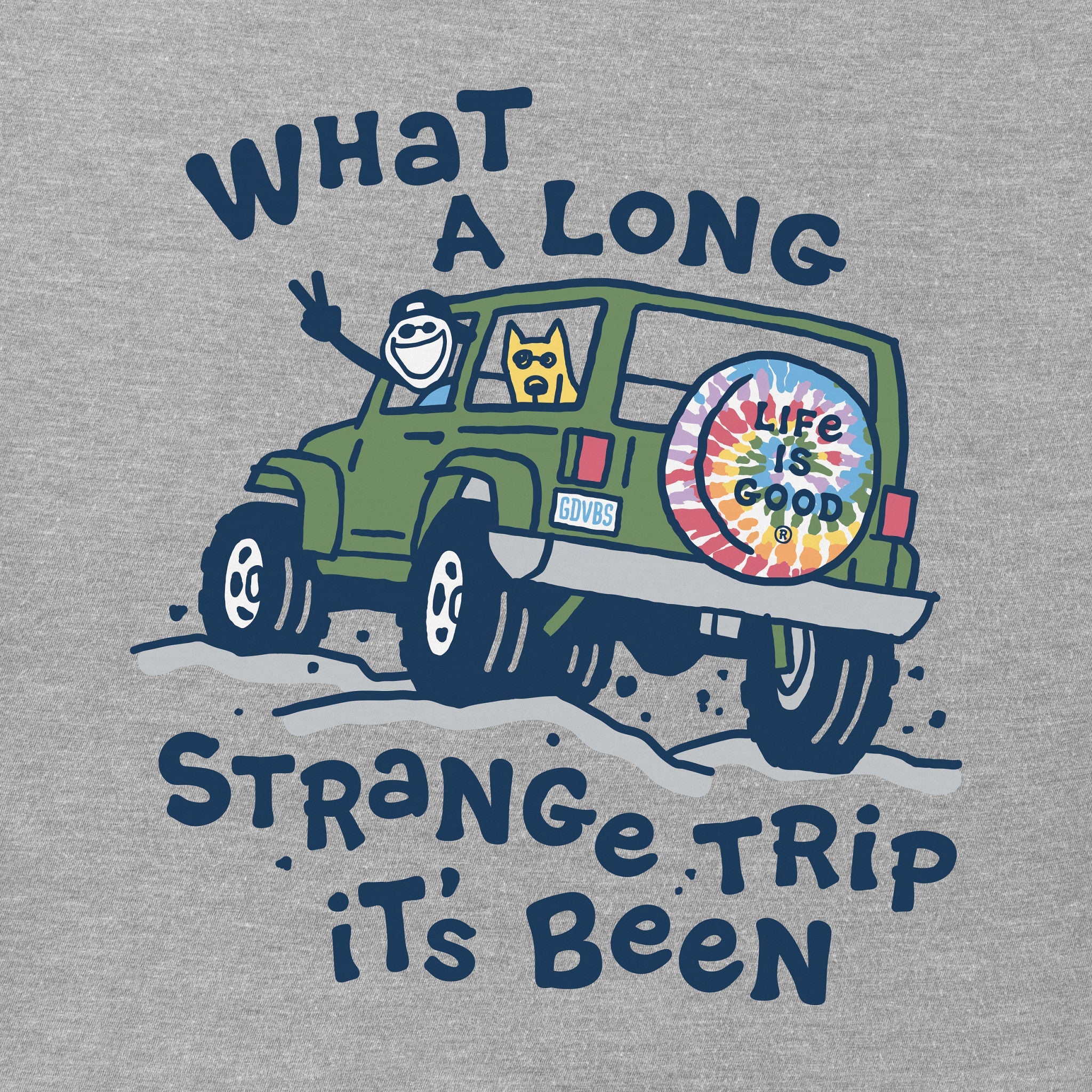 Men's Jake and Rocket Strange Trip Short Sleeve Tee