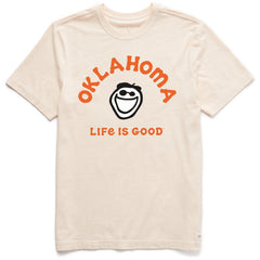 Men's Jake Oklahoma Short Sleeve Crusher Tee