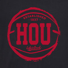 Women's Houston Basketball Short Sleeve Crusher Tee