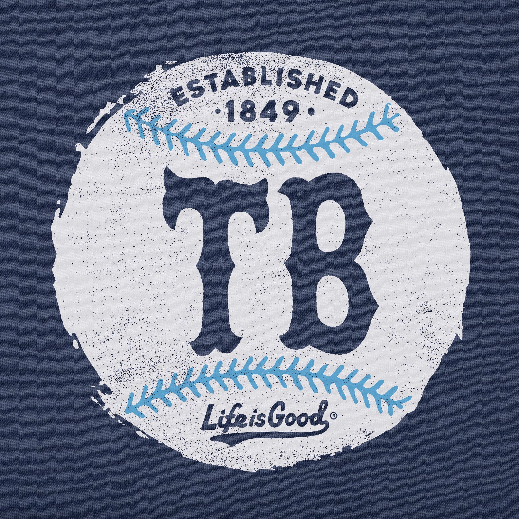 Men's Tampa Bay Baseball Short Sleeve Crusher Tee