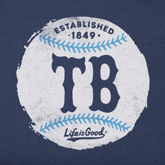 Men's Tampa Bay Baseball Short Sleeve Crusher Tee