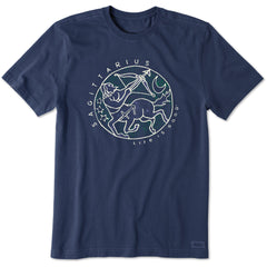 Men's Trippy Sagittarius Short Sleeve Crusher Tee