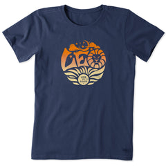 Women's Leo Zodiac Vibes Short Sleeve Crusher Tee