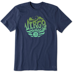 Men's Virgo Zodiac Vibes Short Sleeve Crusher Tee