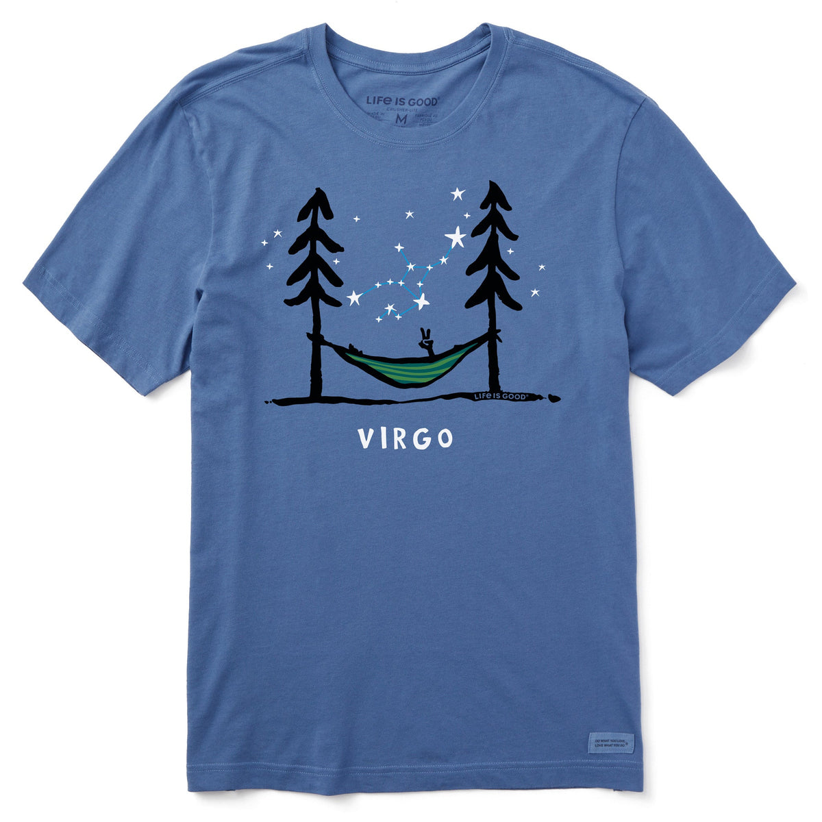 Men's Zodiac Hammock Virgo Short Sleeve Crusher Tee