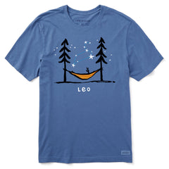 Men's Zodiac Hammock Leo Short Sleeve Crusher Tee