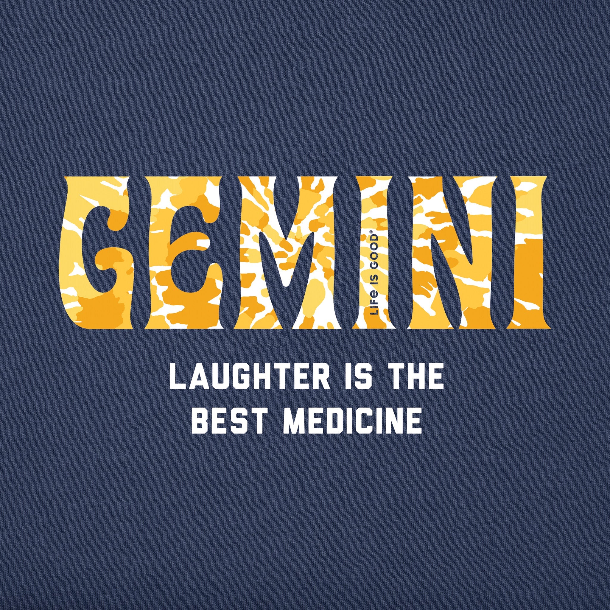 Men's Gemini Tie Dye Short Sleeve Crusher Tee