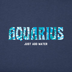 Men's Aquarius Tie Dye Short Sleeve Crusher Tee