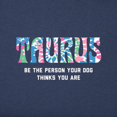 Men's Taurus Tie Dye Short Sleeve Crusher Tee